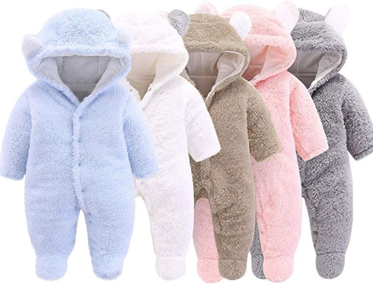 Unisex Baby Winter Snowsuit – Warm Jumpsuit & Bodysuit Essentials